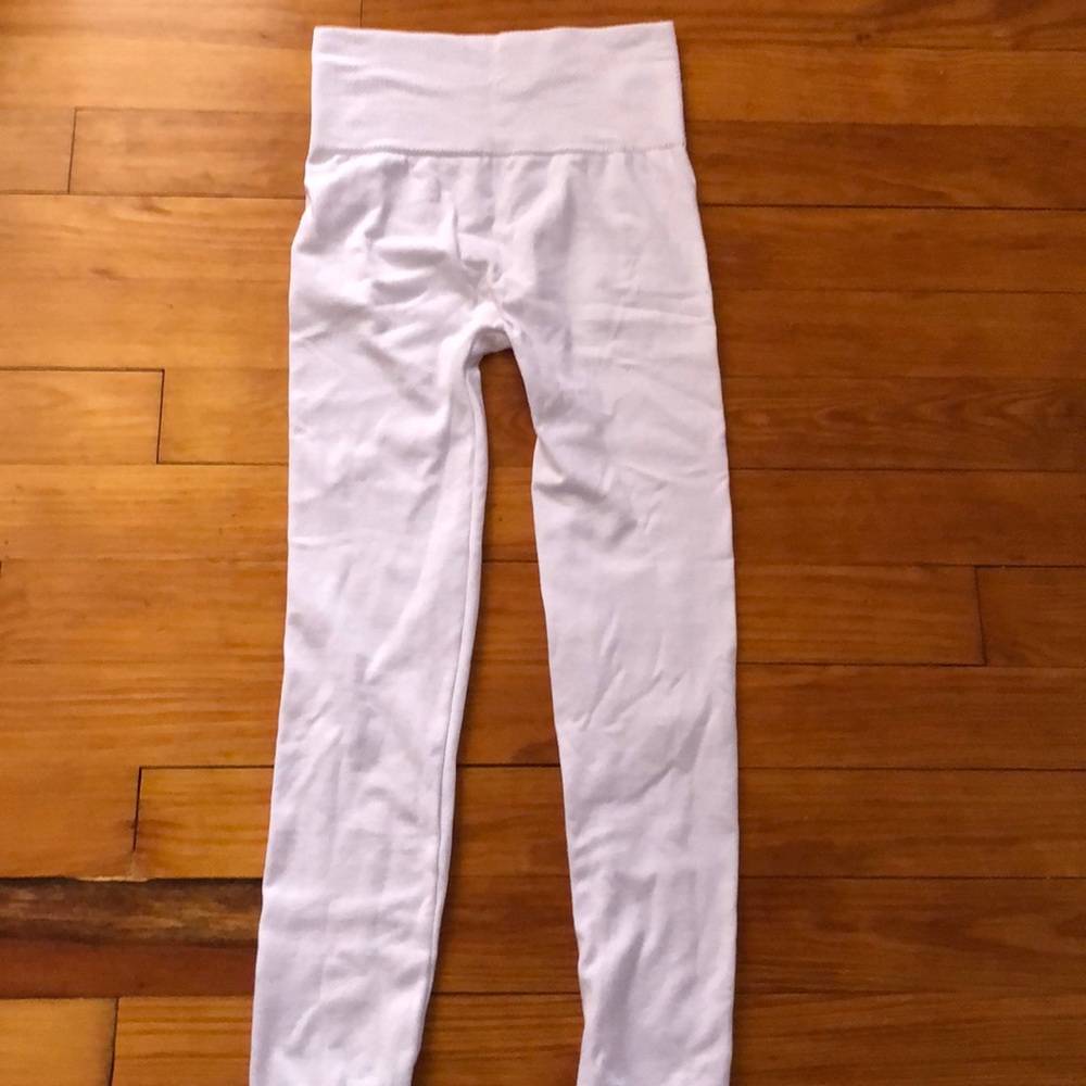 White leggings